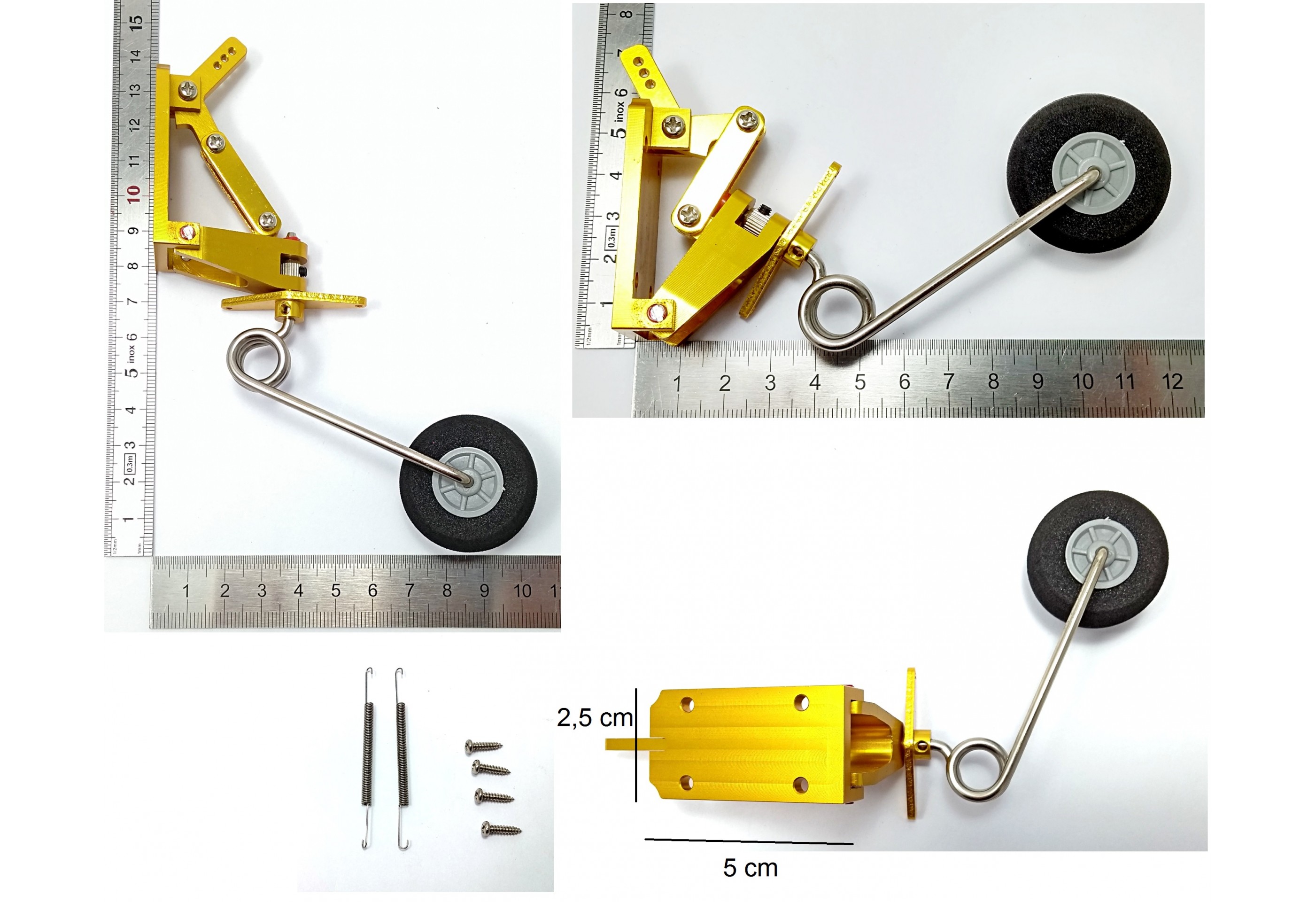 Pb Modelisme Roulette De Queue Retractable 1 5 Scientific France Www Pb Modelisme Com