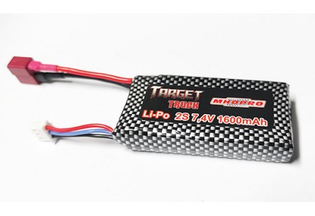 PB-MODELISME - Accu LI-PO T2M Batterie ExoJet 330 7.4V 1500mAH