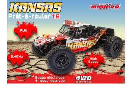 MHDPRo - Voiture RC électrique Truggy Flash 1/10 RTR MHD3S _ R-Models